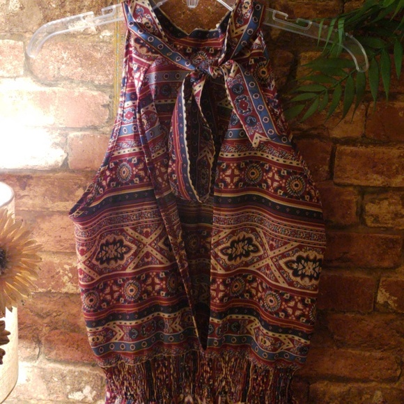 Sleeveless Boho Dress   - Picture 2 of 5